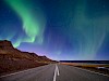 Noorderlicht IJsland weg