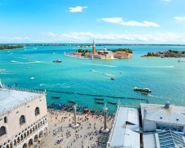 Venetië uitzicht vanaf San Marco
