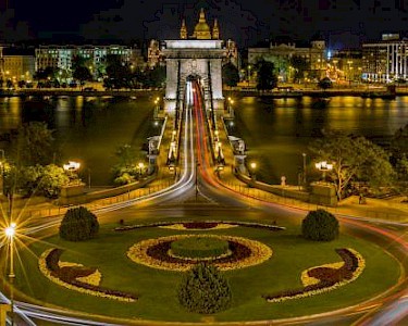 Boedapest brug rotonde