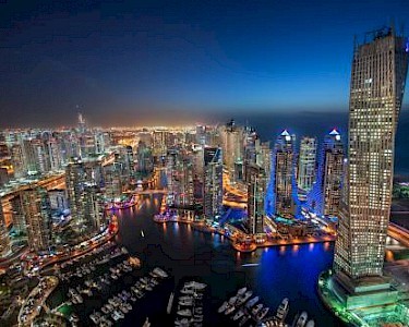 Dubai uitzicht