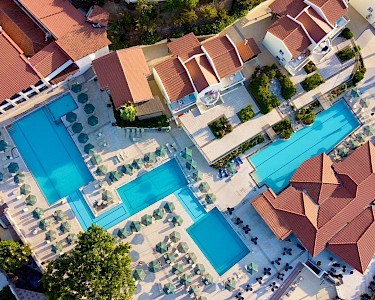 Aegean View Aqua Resort drone