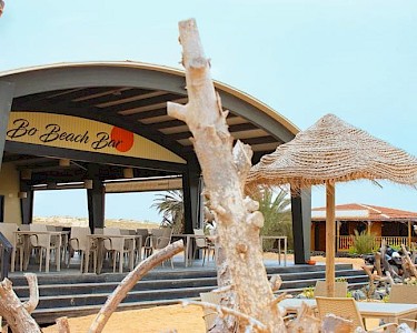 Vila Verde Resort Kaapverdië beachbar