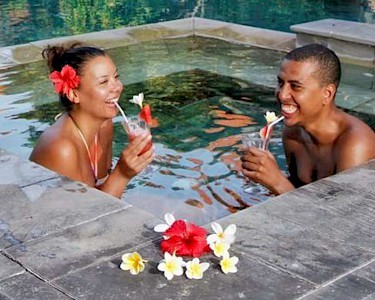 Bumas Hotel op Bali relaxen