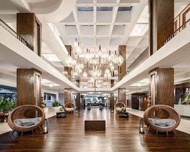 The Regent Beach Resort lobby