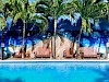 The Ritz Village Curaçao zwembad muurschildering