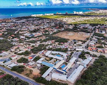 Aruba Blue Village bovenaf