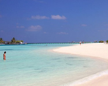 Paradise Island Malediven strand