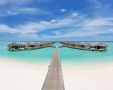 Paradise Island Malediven waterbungalows
