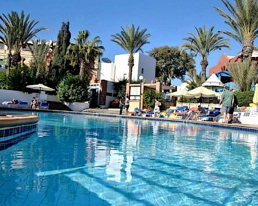 El Pueblo Tamlelt Marokko zwembad