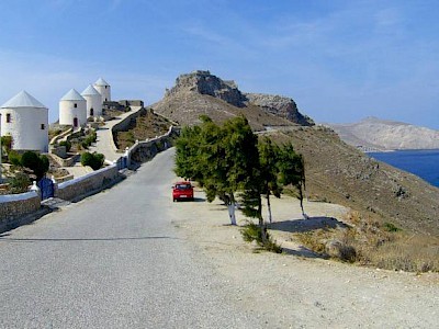 Molentjes en kasteel Leros