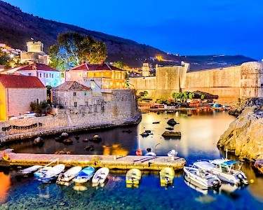 Dubrovnik avond fort