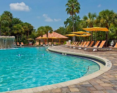 DoubleTree by Hilton Orlando at Seaworld zwembad