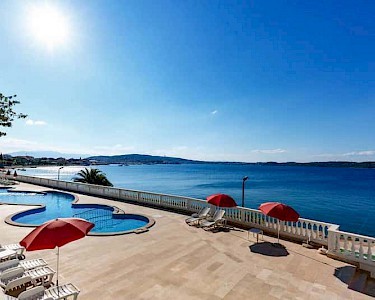 Hotel Jadran Kroatië uitzicht