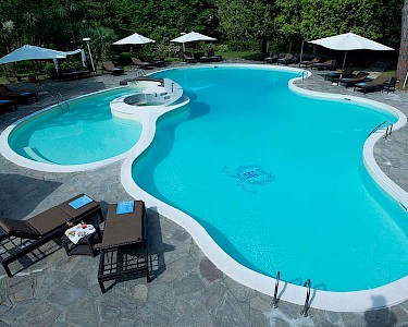 Grand Hotel & La Pace Spa Italië zwembad