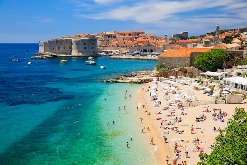 Dubrovnik strand