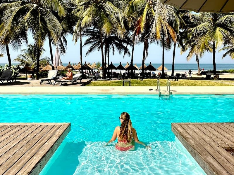 Kalimba Beach Resort Gambia zwembad