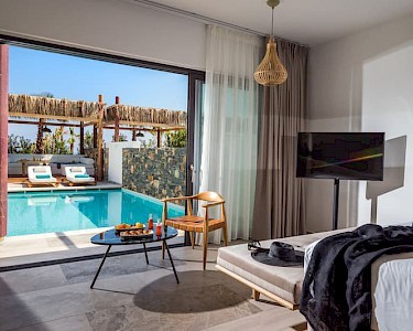 Stella Island Luxury Resort & Spa kamer met privézwembad