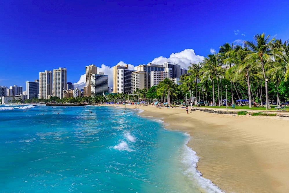 Honolulu Waikiki Beach - Hawaii