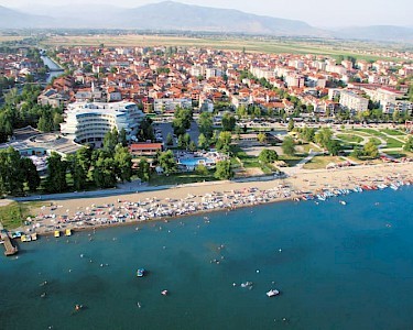 Drim Hotel Macedonië strand
