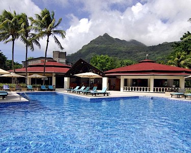 Berjaya Beau Vallon Bay Resort Seychellen zwembad