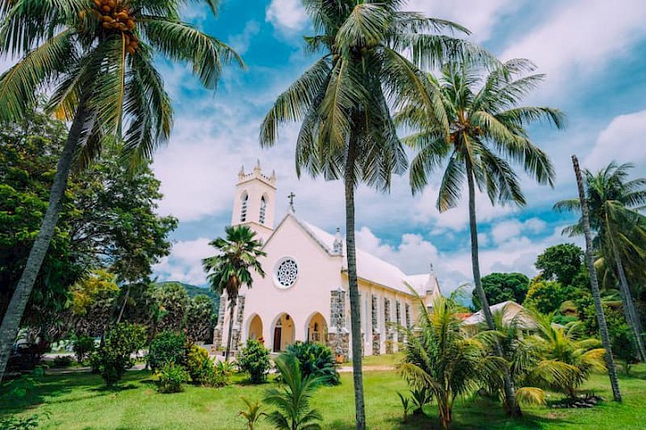 Kerk Beau Vallon Seychellen