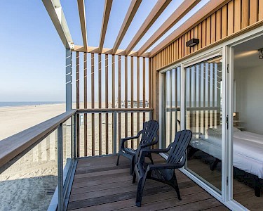 Beach Villa´s Hoek van Holland balkon