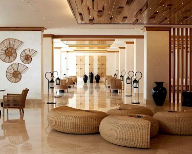 Mitsis Blue Domes Resort & Spa lobby