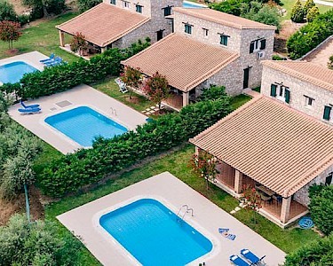Rizolia Villas Zakynthos privé zwembaden