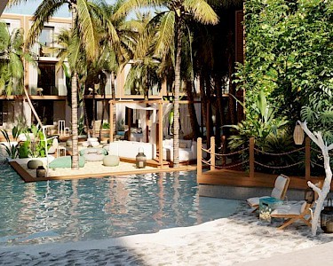 Nativo Hotel Ibiza zwembad