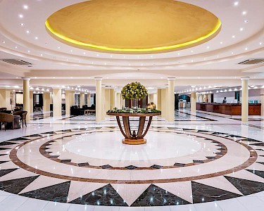 Mitsis Grand Beach Hotel lobby
