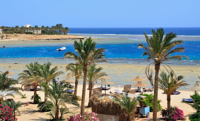 Marsa Alam strand Egypte