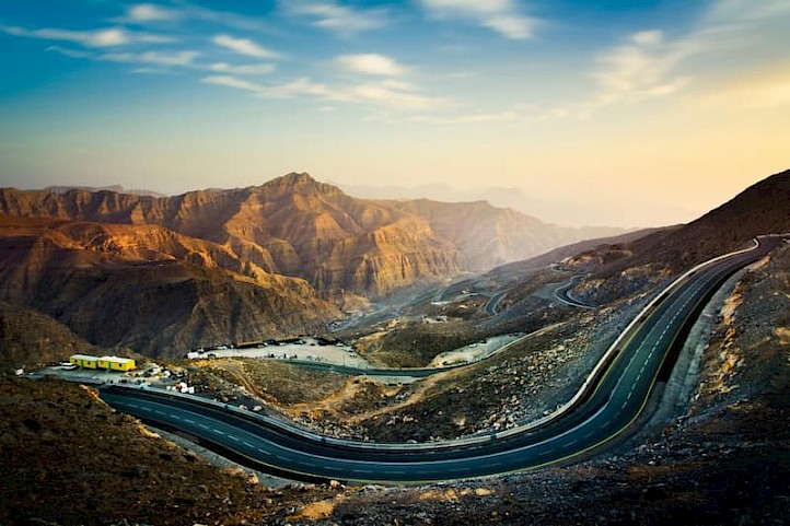 Jabal Jais hoogste berg Verenigde Arabische Emiraten