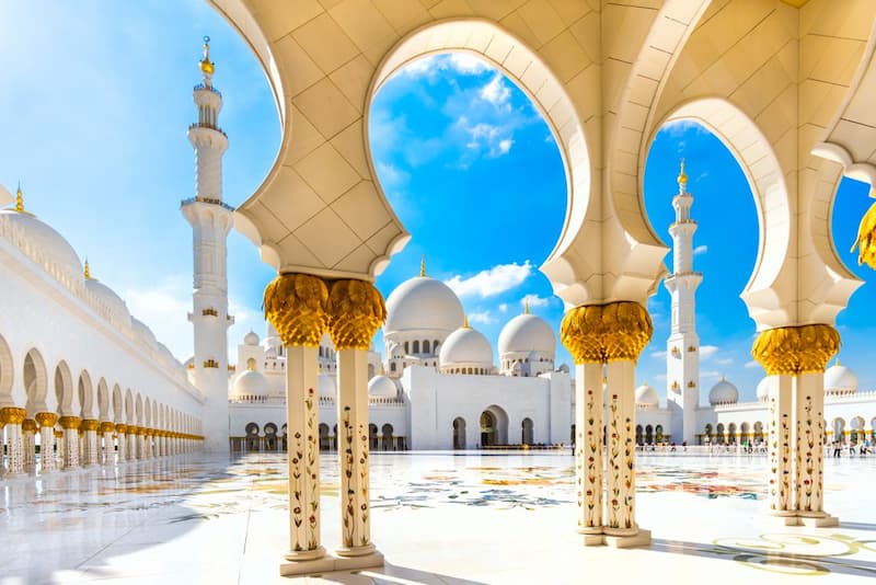 Sheikh Zayed moskee Abu Dhabi