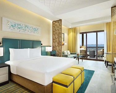 Hilton DoubleTree Marja Island slaapkamer