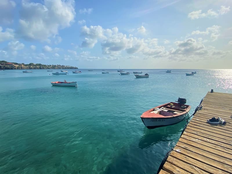 Playa Grandi vissersstrandje Curaçao
