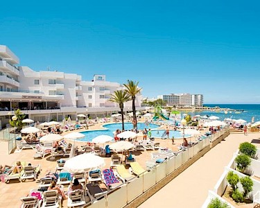 Playa Bella Ibiza uitzicht