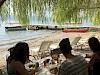 Bane Macedonië eten aan het strand