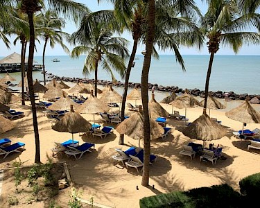 Palm Beach Senegal strand