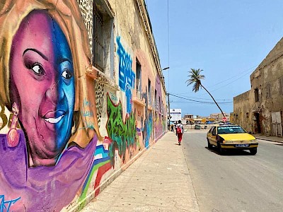 Streetart Saint-Louis Senegal
