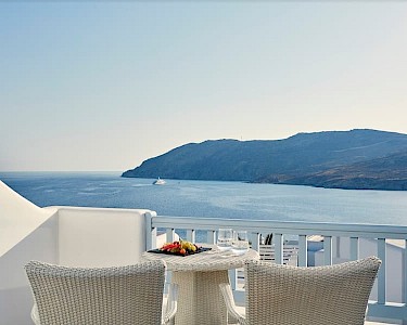 Archipelagos Luxury Hotel Mykonos uitzicht balkon
