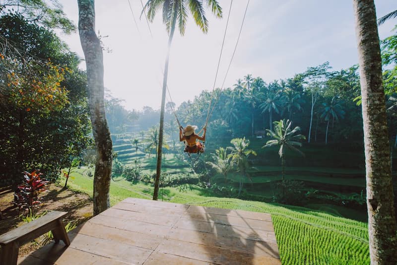 Vakantie Bali schommel