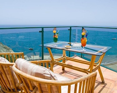 Mogán Princess & Beach Club Gran Canaria balkon
