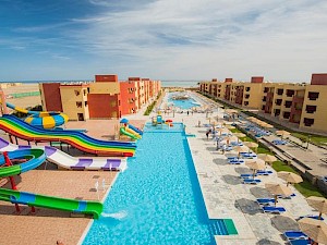 Casa Mare Resort Egypte zwembad glijbanen