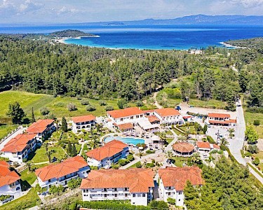 Chrousso Village Chalkidiki uitzicht