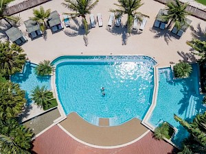 Acoya Curaçao Resort, Villas & Spa zwembad bovenaf