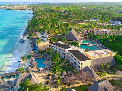 Reef & Beach Resort Zanzibar van bovenaf