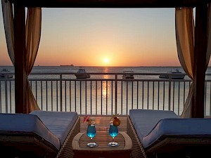 Divi Flamingo Beach Resort Bonaire zonsondergang