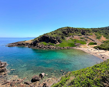 Castelsardo Resort Village uitzicht op strand