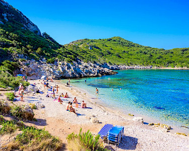 Porto Timoni Beach Afionas Corfu