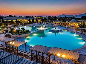 Gaia Palace Kos avond